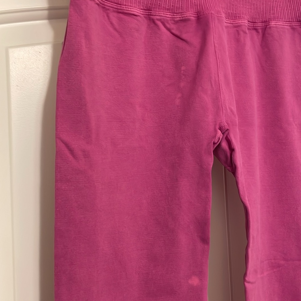 Free People High-Rise 7/8 Length Good Karma Leggings Pink size M/L $78 - Picture 6 of 7